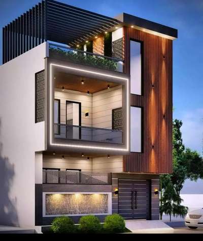 New elevation #25x50 , ground floor #first floor #terrace #