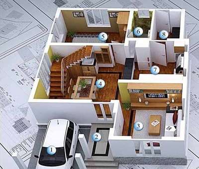 मात्र ₹1000 में अपने घर का 3D फ्लोर प्लान बनवाए 8871194779  #3d  #3DPainting  #3DPlans  #3dmodeling  #3dhouse