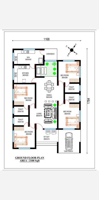 പ്ലോട്ടിനിണങ്ങിയ 4BHK പ്ലാൻ... #4BHKPlans  #4BHKHouse  #4bhk  #SingleFloorHouse  #Architect  #architecturedesigns  #KeralaStyleHouse  #keralastyle  #TraditionalHouse  #kerala_architecture