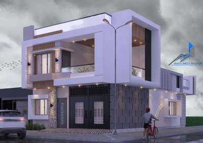 East & North Two side elivation best design  #elivation  #3d  #east  #Architect  #ujjain