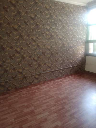 pvc flooring and wallpaper work