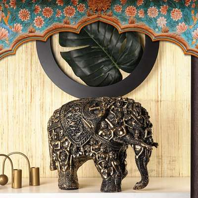 The Elephant is said to be a symbol of divinity and royalty. One of the most iconic Indian icons- The Artment's Carved for Rusticity Elephant Table Accent is the perfect addition to your home or office.
This impressive and strong design can make the space appear regal and luxurious in an understated manner!#elephant #india #indianheritage #bahubali #royal #artforsale #artforyourhome #sale #discount #theartment #republicdaysale #republicdayindia #designer #luxurylifestyle #luxurydecor #madeinindia #decorshopping