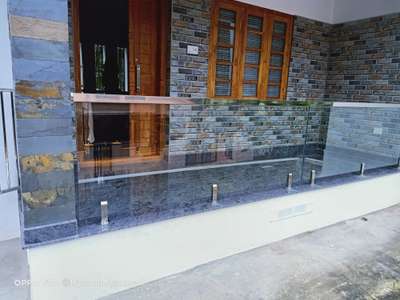 glass hand rail