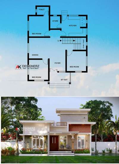 2D plan & 3D Front elevation Design Available ___contact me #HomeAutomation  #ElevationHome #SmallHomePlans  #homesweethome  #MrHomeKerala  #HouseDesigns  #SmallHouse  #KeralaStyleHouse  #Smallhousekerala  #budgethomeplan  #FloorPlans  #SmallHomePlans #NorthFacingPlan  #ElevationDesign #kerlahouse