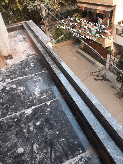 #aluminium railing   work contact me 9716408162