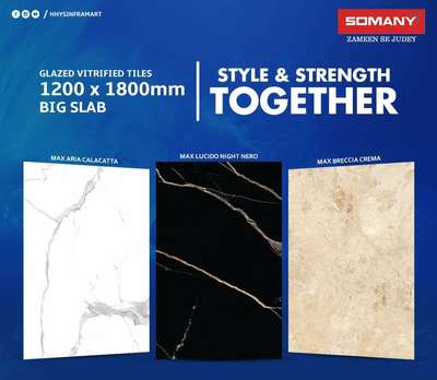 ✅ SOMANY - Style & Strength Together 

SOMANY provides the best reinforced tiles for your flooring and walls. If you are looking for a best tile then SOMANY Tiles is the perfect choice for your home.

Features :
 👉 Stain Resistant 
 👉 Easy To Lay
 👉 Easy To Clean
 👉 Resistant to Acid
 👉 Frost Resistant

Visit our HHYS Inframart showroom in Kayamkulam for more details.

𝖧𝖧𝖸𝖲 𝖨𝗇𝖿𝗋𝖺𝗆𝖺𝗋𝗍
𝖬𝗎𝗄𝗄𝖺𝗏𝖺𝗅𝖺 𝖩𝗇 , 𝖪𝖺𝗒𝖺𝗆𝗄𝗎𝗅𝖺𝗆
𝖠𝗅𝖾𝗉𝗉𝖾𝗒 - 690502

Call us or whatsapp for more Details :
+91 9747591555

✉️ info@hhys.in

🌐 https://hhys.in/


#hhys #hhysinframart #buildingmaterials #somany