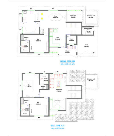 #new home #villa desighn #3BHKPlans  #swimmingpool #OpenKitchnen