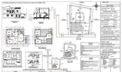 Panchayath Submission Drawing #sanketham #ProposedResidentialProject #panchayathplan