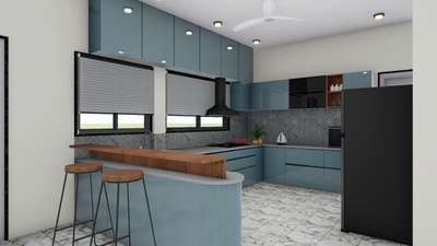 #kichendesign #ModularKitchen #LShapeKitchen