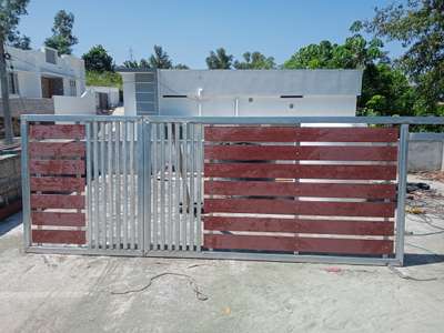12 feet gate 
hight and top quality wood board