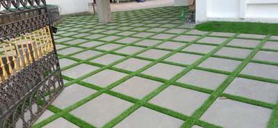 thadoor with artificial grass.125.st