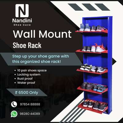 nandini#shoecave#indiasleadingbrand#wallmounted#sleekspacesaver
9828044089#callfordelivery