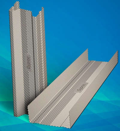 gypsum board partition system