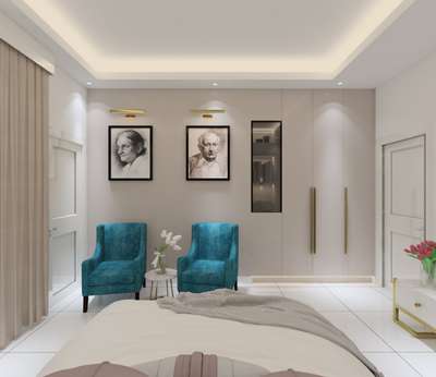 bedroom design #furnitureideas #CustomizedWardrobe #BedroomCeilingDesign #bedroomdesign  #bedroominterio #profilelights #glassshutters