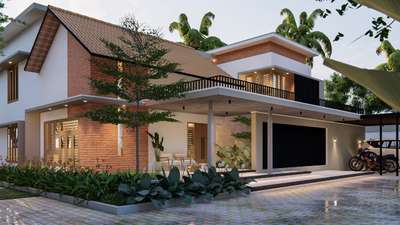 Classic Modern Contemporary Tropical Home 
 #ElevationHome #moderndesign #ElevationHome #modernarchitect