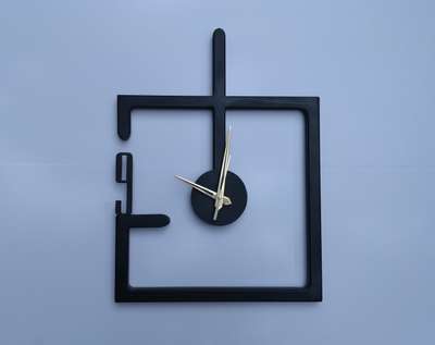 Requin.  #clocks  #metalclock   # # #modernclock  #designclock