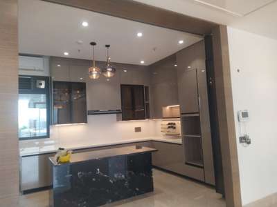 #ClosedKitchen  #ModularKitchen