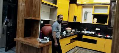 *Aluminium modular kitchen *
modular kitchen in aluminium section and acp sheet it's totally waterproof and rust proof