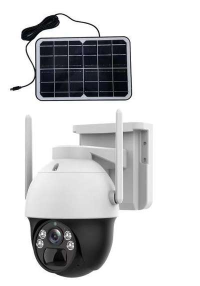 #cctv with solar panel