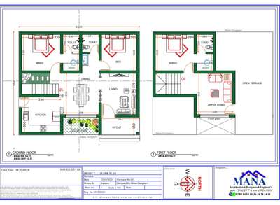 1350 sqft  #ProposedResidentialProject 
#FloorPlans  #2dfloorplan #exterior_Work  #InteriorDesigner