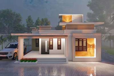 contemporary #single  new modern house