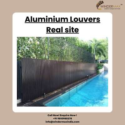 Windermax India presenting you aluminium Louvers and fins real site photo 
.
.
#aluminiumlouvers #aluminium #Exterior #wpcinterior #louvers #elevation #Interiordesigner #Frontelevation #modernexterior  #Home #Decor #louvers #interior #aluminiumfin #fins #wpc #wpcpanel #wpclouvers #homedecor  #elevationdesign #architect #interior #exteriordesign #architecturedesign #fin #interiordesigner #elevations #drawing #frontelevation #architecturelovers #home #aluminiumfins
.
.
For more details our all products please visit websites
www.windermaxindia.com
www.indianmake.co.in 
Info@windermaxindia.com
or call us on 
8882291670 9810980278

Regards
Windermax India