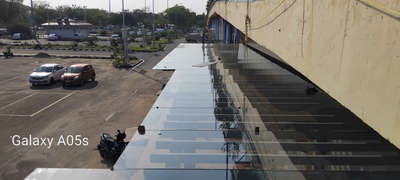 Trivandrum airport glass work