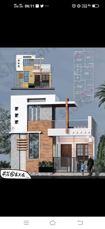 1300 feet uit house for sale Rate 65 Lac Rs