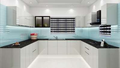 3d design  #modular kitchen