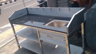 granite top kitchen sink.
fully 304 ss mat finish.
9744636354