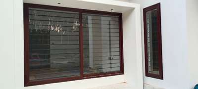 Mahagony Finish uPVC windows  #upvc  #_upvc  #upvcfabrication   #UpvcWindowsAndDoors   #upvcwindows  #upvcdoors