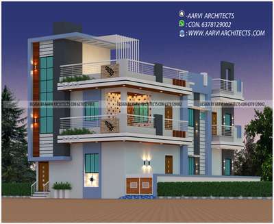 Project for Mr Ravikant G  #  Sujangarh
Design by - Aarvi Architects (6378129002)