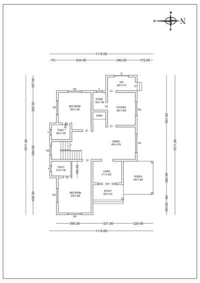 East face house😁
#EastFacingPlan #Eastfacing #earth #2DPlans #FloorPlans #floorplan #bigrooms