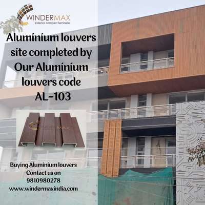 Aluminium louvers available in factory price

Hello sir /mam 

*Interior and exterior products available in wholesale prices*  

Show Our Product details  on my WhatsApp catalogue 

Catalogue link here 👉  https://wa.me/c/918882291670
or more information so please call us 

*Metal exterior wall cladding*
*HPL High pressure laminate*
*ACL Aluminum composite louvers* 
*Solid aluminium louvers*
*WPC louvers*
*Wall FINs* 
*ACP Aluminium composite panel*

www.windermaxindia.com 

Thanks and regards
Shahid siddique
Windermax india