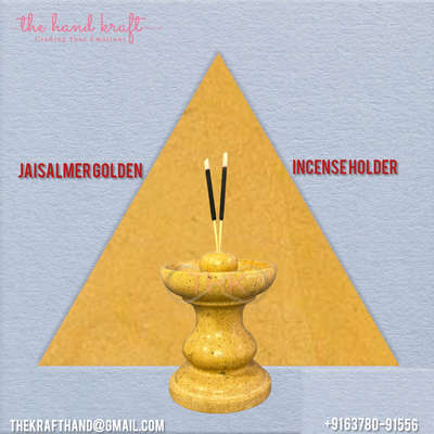 JAISALMER GOLDEN STONE 
INCENSE HOLDER ...... 

DM for details..+91 6378091556  thekrafthand@gmail.com

#incenseholder #marble #Thehandkraft #stone 
#jaisalmerstone #handmade #handcrafted #trending 

.

.
.
.

.
.

.

#real #love #life #instagram #follow #like #instagood #art #music #motivation #quotes #beautiful #photography #happy #truth #hiphop #rap #me #lifestyleluxuries
