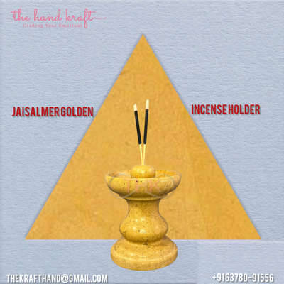 JAISALMER GOLDEN STONE 
INCENSE HOLDER ...... 

DM for details..+91 6378091556  thekrafthand@gmail.com

#incenseholder #marble #Thehandkraft #stone 
#jaisalmerstone #handmade #handcrafted #trending 

.

.
.
.

.
.

.

#real #love #life #instagram #follow #like #instagood #art #music #motivation #quotes #beautiful #photography #happy #truth #hiphop #rap #me #lifestyleluxuries