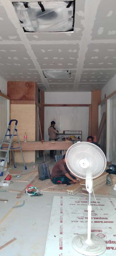 new show room work in Gurgaon electrical @ paint work