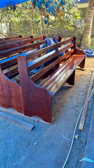 Church bench works