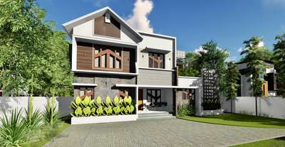 #KeralaStyleHouse #1800sqftHouse #Palakkad #keralahomedesignz #conceptualdesign #3delevation🏠 #ElevationHome #homeplan