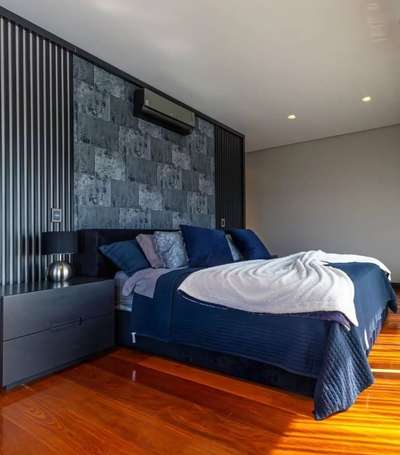 Navy Blue theme Bedroom Design...giving Royal touch..... #BedroomDecor #MasterBedroom