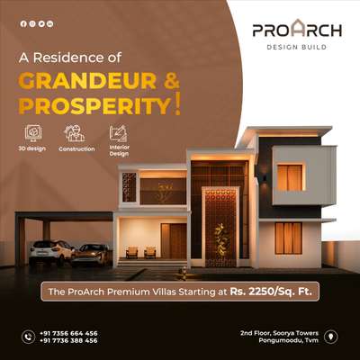 ProArch Premium Villa projects are perfect for those who seek the best of luxury. A well-built premium home with all the amenities is what you get.

Contact our team at 7356 664 456 and let's discuss your unique requirements!
.
.
.
.
.
.
.
#architects #architect #interiordesigner #interiordesign #interiordesigners #construction #home #house #housedesign #homedesigningideas #homedesign #3ddesign #architectsintrivandrum #interiordesigntrivandrum #constructioncompanytrivandrum