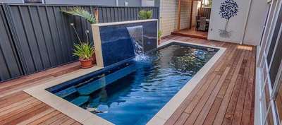 Skimmer Type pool with water feature





 #waterfeature  #pool  #swimmingpool