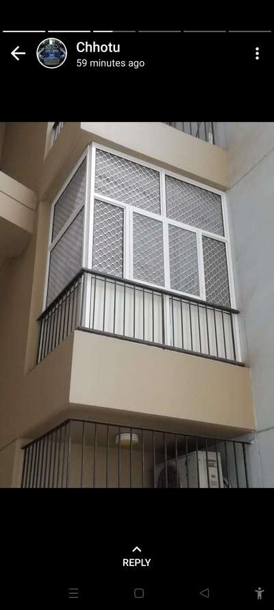 BALCONY KAWERING JALI DORR PATISAN