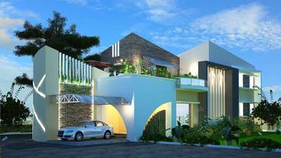 Dream Home for Dr. Sunil Vijayakumar and family 
.
.
.
.
.
 #modernarchitecturedesign  #ContemporaryDesign  #homesweethome 
 #luxurious