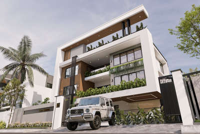 elevation design 
#exteriordesigns #modernhouses  #contemporary