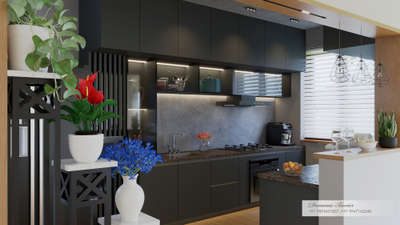 #3d modelling #ModularKitchen