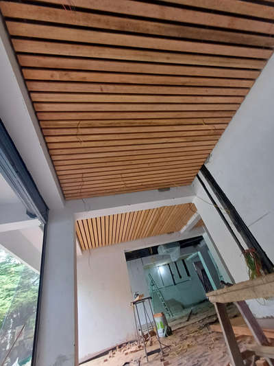 ceiling work wooden mahagony