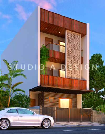 गुणवत्ता ही हमारा ध्येय । 
studio A architects
  #frontElevation #fronthome #ElevationHome #ElevationDesign #HouseDesigns #facadedesign