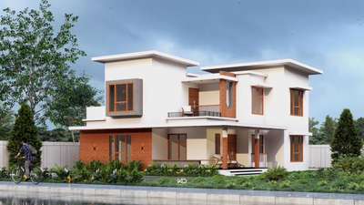 tropical contemporary 
4bhk 2200 sqft 
 #HouseDesigns  #LandscapeIdeas  #KeralaStyleHouse  #modernhome  #architecturedesigns
