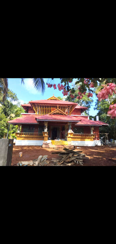 clay tils work at kanayam shornnur palakkad  #